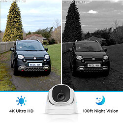 Avis REOLINK Caméra de Surveillance Extérieure PoE Dôme 4K/8MP - RLC-820A avec Détection Personne/Véhicule, Vision Nocturne IR, Caméra IP