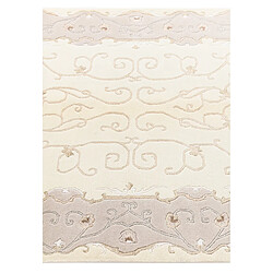 Vidal Tapis de laine 183x122 beige Darya pas cher