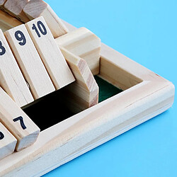 Avis Four Way Shut The Box 10 Number Game Drinking Party Set Jeux De Table