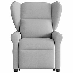 Avis vidaXL Fauteuil inclinable gris nuage tissu