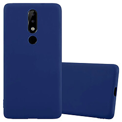 Cadorabo Coque Nokia 5.1 PLUS / X5 Etui en Bleu