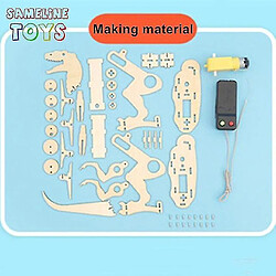 Universal Modèle de bois Modèle de bricolage à la main Toys Robot Robot Tyrannosaurus Toys Science Kit Science | RC Animaux pas cher