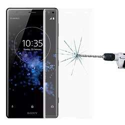 Wewoo Verre trempé pour Sony Xperia XZ2 0.3mm 9 H Dureté 3D Antidéflagrant En Film D'écran