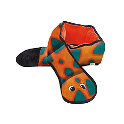 Outward Hound Jouet pour chien Serpent "Invincibles" 6 sifflets Orange