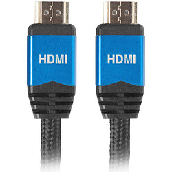 Lanberg aluminium HDMI-A mâle 2.0 4K câble vidéo 1,8m