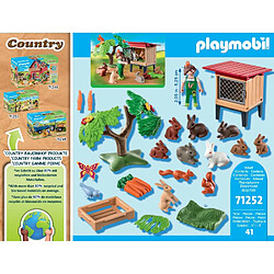 Playmobil® 71252 Playmobil Enfant et lapins