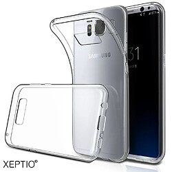 Xeptio Etui transparent pour Samsung Galaxy S8 PLUS 4G 2017 Coque gel de Protection en TPU