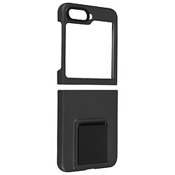 Avizar Coque pour Samsung Galaxy Z Flip 5 Béquille Support série Classic Stand Noir