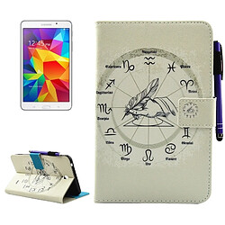 Wewoo Housse Étui pour Samsung Galaxy Tab 4 7.0 / T230 Douze Constellations Motif Horizontal en cuir Flip avec support et Portefeuille & Slots de cartes Sleep / Wake-up Fonction & Pen Slot