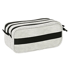 Avis Trousse Fourre-Tout Triple Kappa Grey knit Gris (21,5 x 10 x 8 cm)