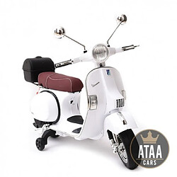 Ataa Moto VESPA officiel 12v électrique pour enfants licence Piaggio