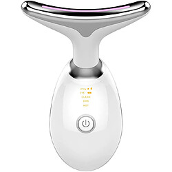 Chrono Visage anti ride masseur nuque Blanc