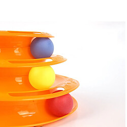 Acheter Universal Kitty, Kitty, Chat, Chat, Cat, Tower, Track, Disc, Kitty Smart Entertainment, Triple Disc, Cat, Ball, Entraînement, Tableau de loisirs | Cat Toy (orange)