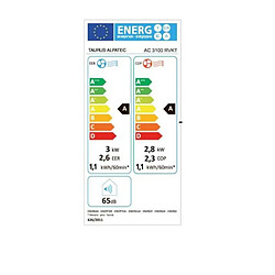 Climatiseur mobile réversible 3000w 30m2 avec kit fenêtre - ac3100rvkt - TAURUS ALPATEC