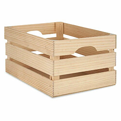 Gift Decor Boîte Décorative Bois de pin 26 x 18,3 x 36 cm (3 Unités)