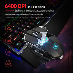 HXSJ V200 + J600 Clavier Souris Set 35 clés USB Mini clavier filaire + souris cadeau