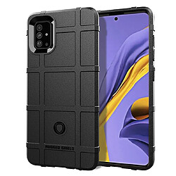 Wewoo Coque Souple Pour Galaxy A51 TPU antichoc à couverture totale Noir