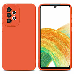 Cadorabo Coque Samsung Galaxy A32 4G Etui en Orange