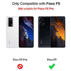 Acheter Htdmobiles Coque pour Xiaomi Poco F5 5G / Redmi Note 12 Turbo - housse etui silicone gel fine + film ecran - TRANSPARENT TPU