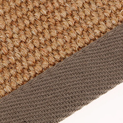 Avis Tapis Sisal Runners Collection Fibre Naturelle Tapis A Bord Kaki 40x120cm