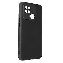 Avizar Coque Xiaomi Redmi A1 2022 Semi-rigide Soft-touch Fine noir