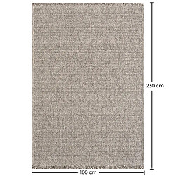 Acheter ICONIK INTERIOR Tapis (160x230 cm) - Deras Gris