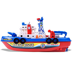 Universal Musique électrique Optical Boat Child's Rescue Boat Summer Water Spray Toys Navigation ANNIVERSAIRE DU Navire non longue | Toys de bain