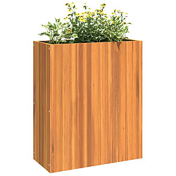 Avis vidaXL Jardinière 59x27,5x70 cm bois massif d'acacia