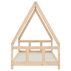 Acheter Maison Chic Lit simple Cadre de lit pour enfant,Lit d'Enfant Moderne 90x190 cm Bois de pin massif -MN42976