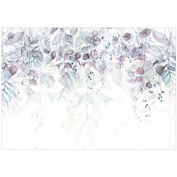 Papier peint Premium - Gentle Touch Of Nature Violet 300 x 210 cm - Artgeist