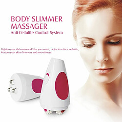 Avis Machine de Massage pour perte de poids, Instrument à roulettes, exercice Abdominal, poignée électrique 3D, outil de Massage amincissant pour tout le corps - rose