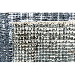 Vidal Tapis de laine 272x152 Bleu Ultra Vintage