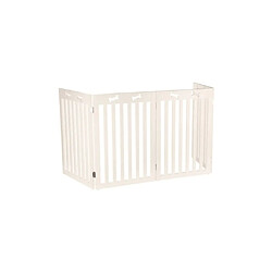 Avis TRIXIE Barrière pour chiens 4 parties MDF 60-160 cm Blanc