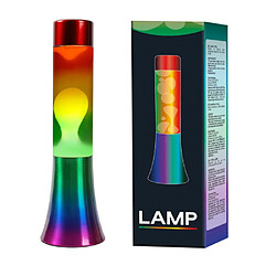 Magneticland Lampe à Lave en verre RAINBOW