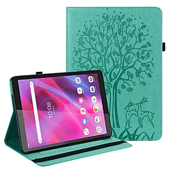 Etui en PU avec support vert pour votre Lenovo Tab M10 HD (TB-X505L/TB-X505F)/M10 (TB-X605L/TB-X605F)/Tab P10 (TB-X705F TB-X705L)