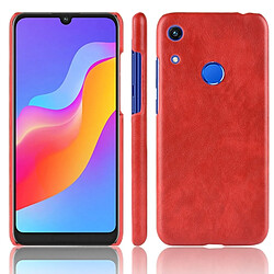 Acheter Wewoo Coque antichoc Litchi Texture PC + PU pour HuHonor 8A (rouge)