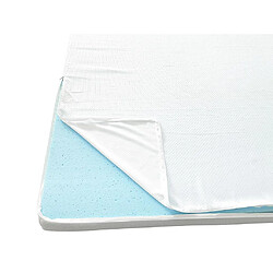 Vente-Unique Surmatelas 140 x 190 cm gel mémoire de forme ép.5cm - RAPONE de DREAMEA pas cher