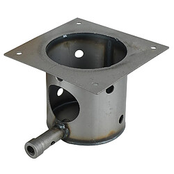 Coupe-Feu En Acier inoxydable Pot de Combustion et Allumeur Remplacer pour Pit , Durable à Utiliser