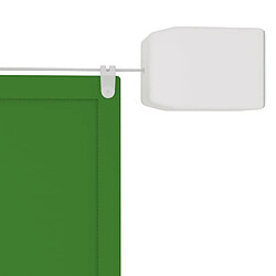 Helloshop26 Auvent vertical 100x420 cm tissu oxford vert clair 02_0007686