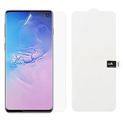 Wewoo Film protecteur de protection avant souple pour Hydrogel Galaxy S10