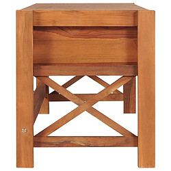 Acheter Maison Chic Meuble TV scandinave - Banc TV pour salon 140x40x45 cm Bois de teck -MN68084