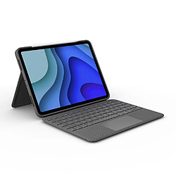 Logitech Folio Touch for iPad Pro 11-inch (1st, 2nd & 3rd gen) Gris Smart Connector QWERTY