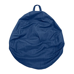 Grand Audlt Adolescent Taille Sac De Haricot Chaise Couverture Literie Jouet De Stockage Bleu Profond