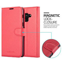 Avis Cadorabo Coque Samsung Galaxy A8 2018 Etui en Rouge