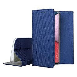 Acheter Htdmobiles Housse etui portefeuille avec coque interieure en silicone pour Xiaomi Redmi Note 13 5G + film ecran - BLEU MAGNET