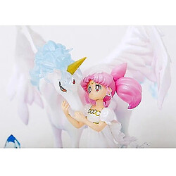 Universal 13cm anime japonais Chouette Sailor Moon Chibiusa et Helios PVC Action Action Figure