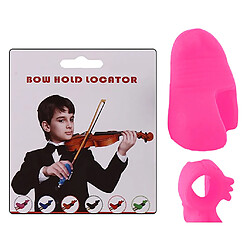 Acheter Tenue De Correction Pour Violon Bow Grip Pour 2/4 3/4 Violon Viola Training Rose Red