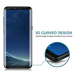 Acheter Wewoo Film de verre trempé Protecteur d'écran en plein écran de 25 PCS pour Galaxy S8 / G9500 Noir