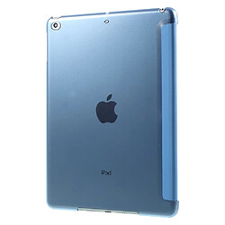 Avis Etui en PU stand en trois volets + pc bleu pour votre Apple iPad 9.7 (2017)