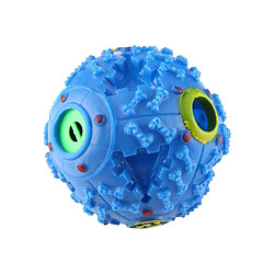 Avis Wewoo Jouet pour Animaux bleu de compagnie Squeaky Giggle Quack Sound Training Toy Chew Ball, Taille: M, Ball Diamètre: 9.2cm Distributeur d'aliments